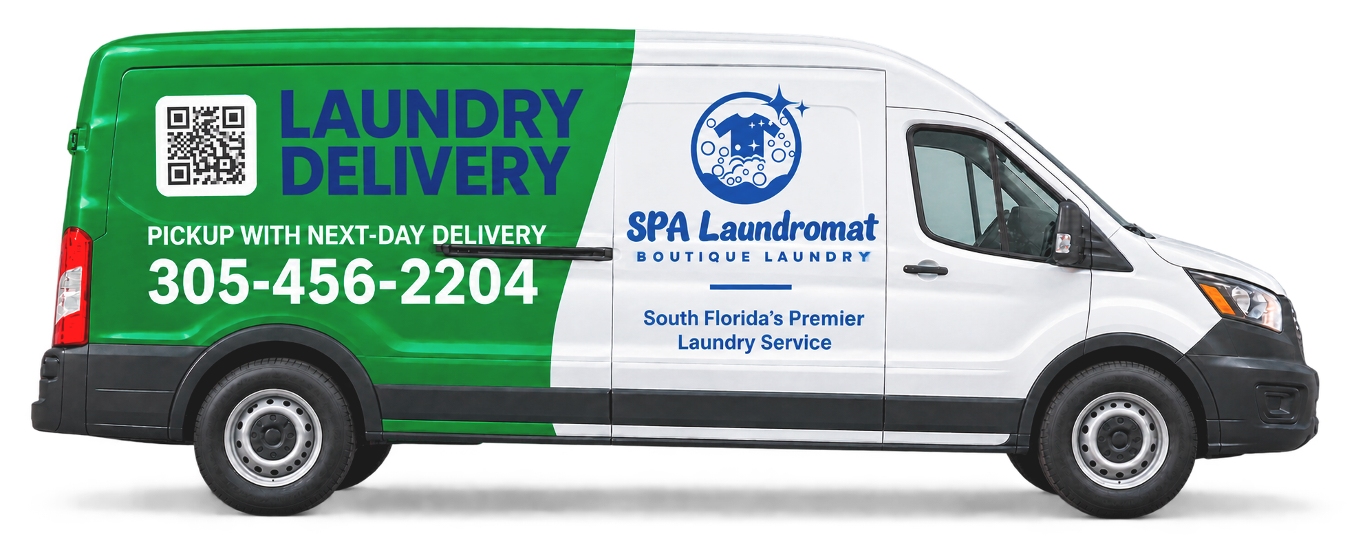 Camioneta de SPA Laundromat