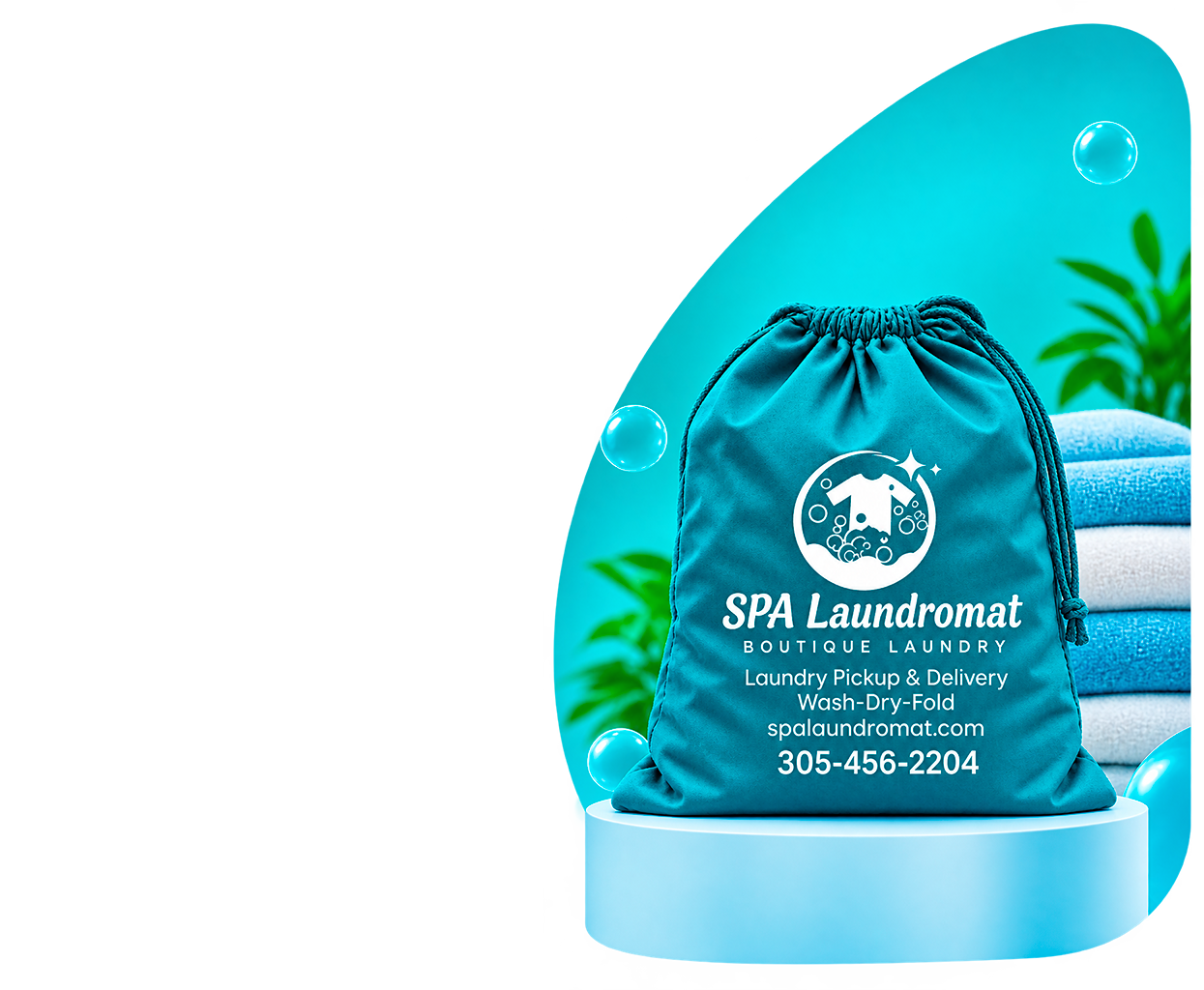 SPA Laundromat bag
